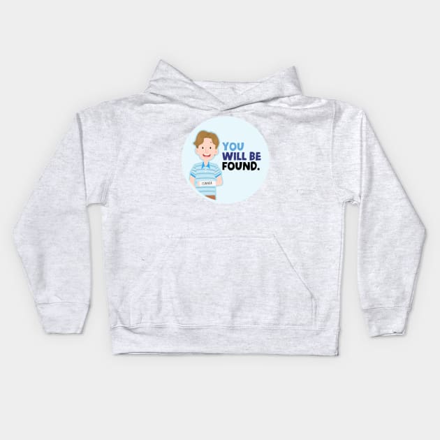 Dear Evan Hansen Kids Hoodie by FandomFeelsPH07